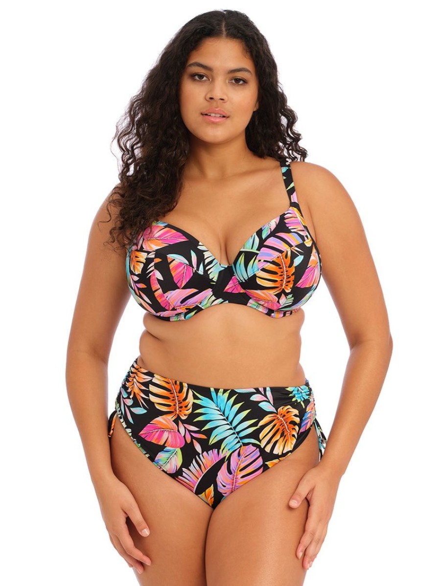 Swim Forever Yours Lingerie Underwire | Elomi Tropical Falls Plunge Bikini Top