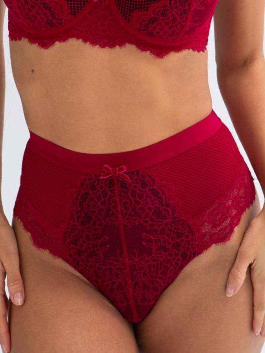 Sexy Panties Forever Yours Lingerie | Pour Moi Dark Romance Lace-Up Brief