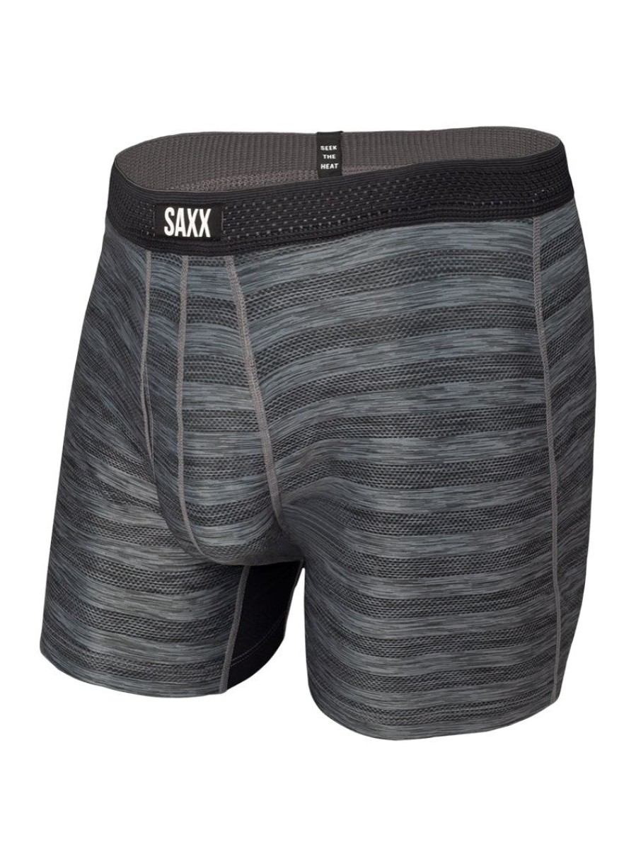 Mens Forever Yours Lingerie Droptemp | Saxx Droptemp Mesh Boxer Brief