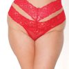 Plus Size Lingerie Forever Yours Lingerie | Coquette High Waist Lace Thong