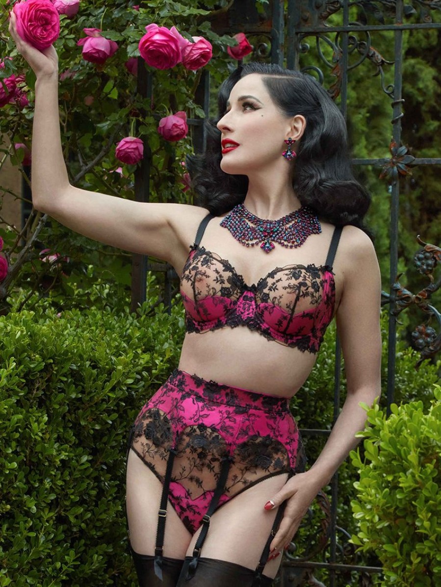 Bras Forever Yours Lingerie Balcony | Dita Von Teese Victresse Balconette Bra