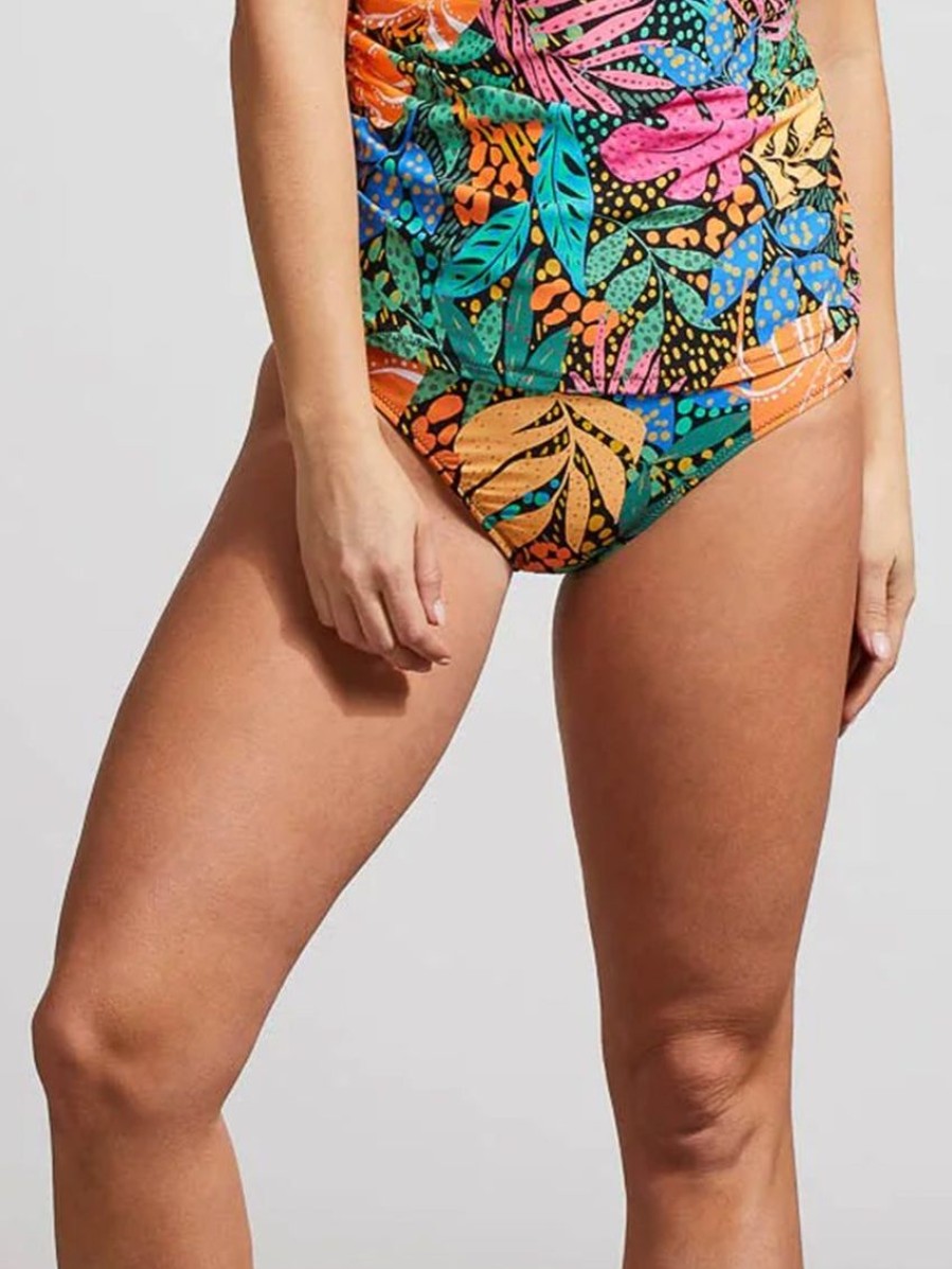 Swim Forever Yours Lingerie Brief | Tribal Reversible Swim Bottoms