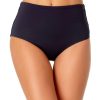 Swim Forever Yours Lingerie Brief | Anne Cole Shirred Hi-Low Swim Bottom