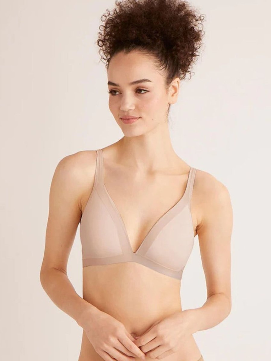 Bras Forever Yours Lingerie Bralettes | The Little Bra Company Erika Non Wire Plunge Bra