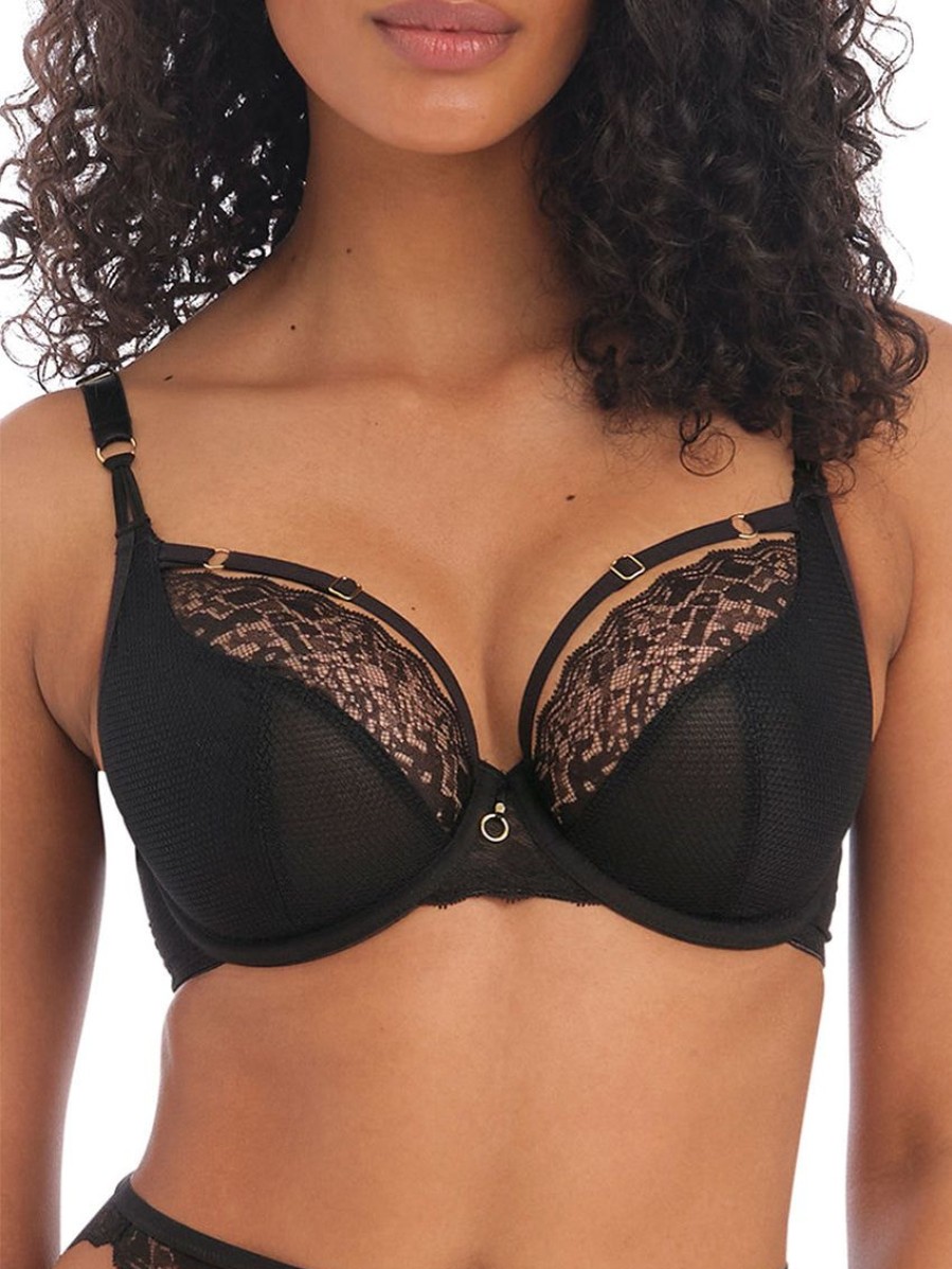 Bras Forever Yours Lingerie Sexy & Lacy | Freya Temptress Plunge Bra