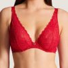 Bras Forever Yours Lingerie Sexy & Lacy | Aubade Rosessence Triangle Full Bust Plunge Bra