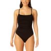 Swim Forever Yours Lingerie Non&Underwire | Anne Cole Shirred Maillot One Piece Swimsuit