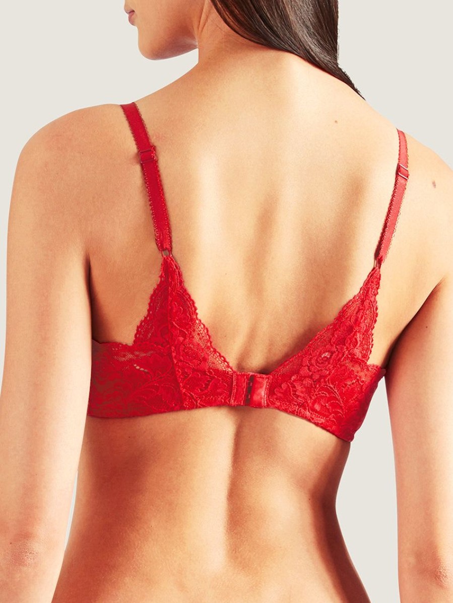 Bras Forever Yours Lingerie Plunge & Push-Up | Aubade Rosessence Triangle Plunge Bra