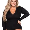 Teddies Forever Yours Lingerie | Dreamgirl Stretch Knit Romper