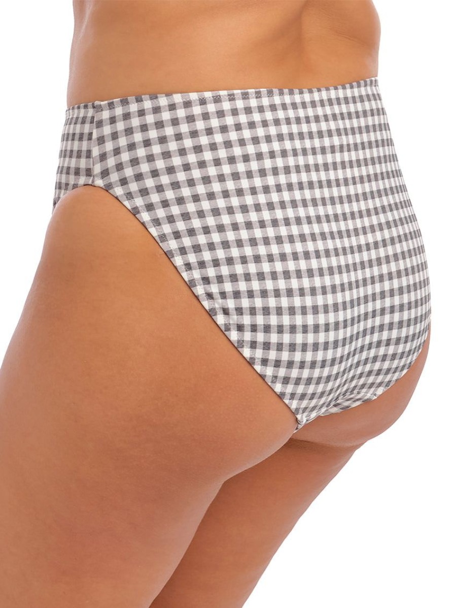 Swim Forever Yours Lingerie Brief | Elomi Checkmate Mid-Rise Swim Brief