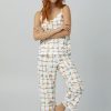 Sleep Forever Yours Lingerie | Bed Head Woven Cotton Cami And Crop Pj Set