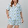 Sleep Forever Yours Lingerie | Bed Head Classic Short Sleeve Stretch Jersey Shorty Pj Set